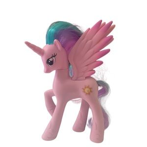My Little Pony Pink Princess Celestia G4 Figure Good Condition 5 Inch